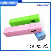 8BK-205Vatop new product crystal design portable Power bank 2600mah