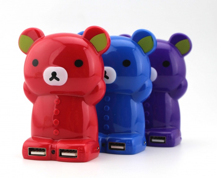 Promotional gift Bear shape mobile charger (8BK-519)