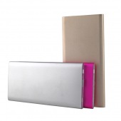 6000mAh Super Slim  Metal Polymer Power Bank Supply (8BK-2029)